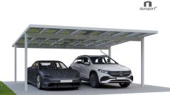 DuroPort Solar Doppelcarport aus Aluminium